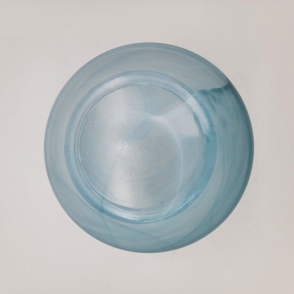 Blue Swirl Eco Glass Vase - Picture 3 of 5